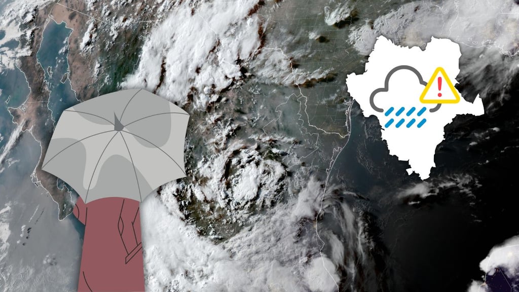 Durango, bajo alerta por vaguada troposférica: ¿se esperan más lluvias y tormentas eléctricas?
