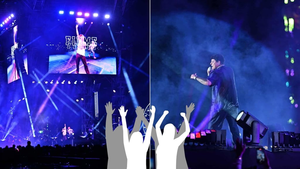 Grupo Firme le cumple a fans de Durango con un show lleno de energía y emoción