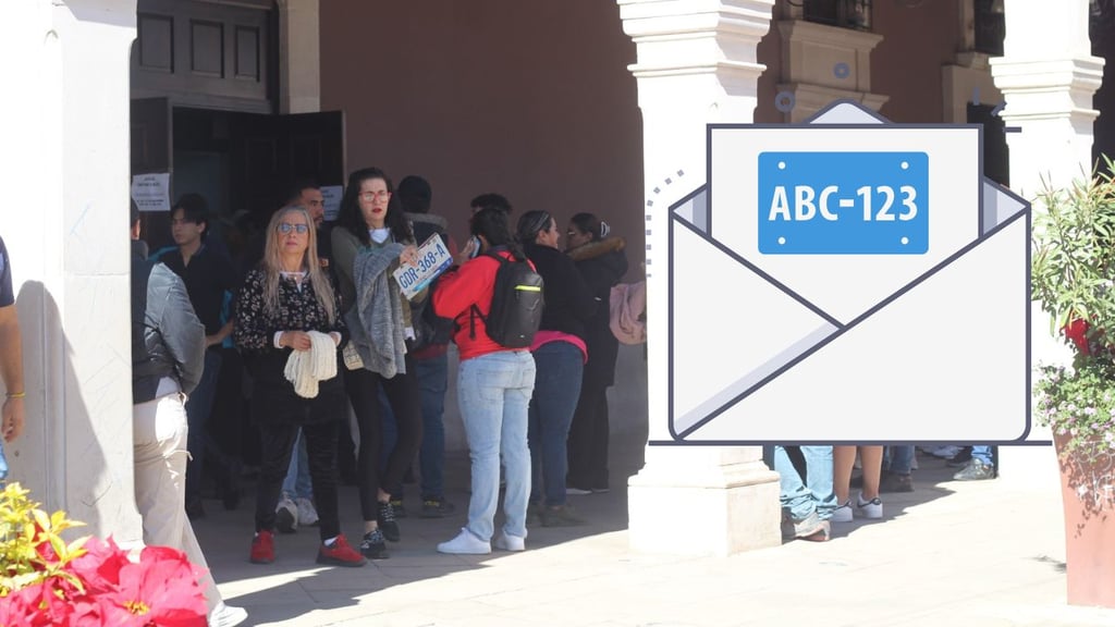 ¿Circulas con placas anteriores? Enviarán en Durango 'invitaciones' para ponerte al corriente