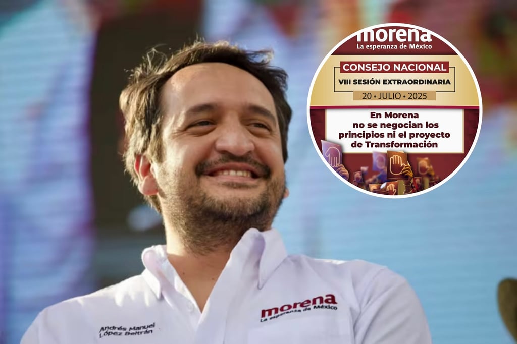 Consejo Nacional de Morena: Andy López Beltrán no asiste; 'se encuentra de viaje', asegura vocero