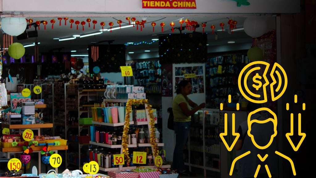 Por cada tienda china, 100 pequeños comercios se ven afectados en Durango: CCE