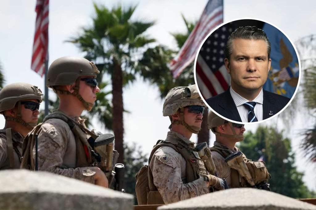 Pentágono ordena retiro de 700 Marines que estaban desplegados en Los Ángeles