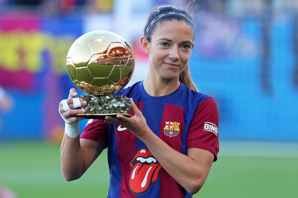 Figuras. Aitana Bonmatí, actual ganadora del Balón de Oro, será una de las estrellas que pisará tierras aztecas.