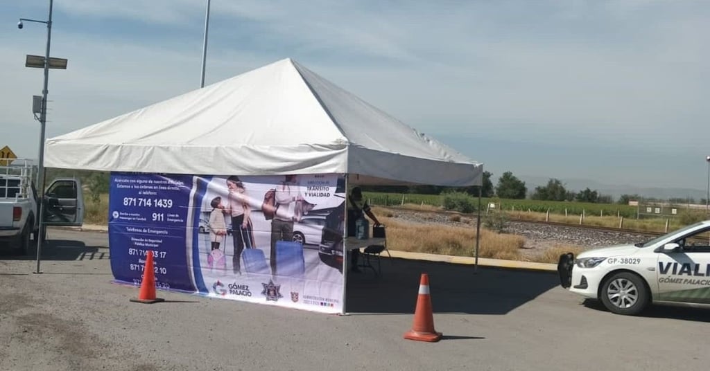 Lugar. El módulo se ubica sobre la carretera a Ciudad Juárez, a la altura del ejido El Vergel, donde se proporciona atención personalizada a los viajeros.