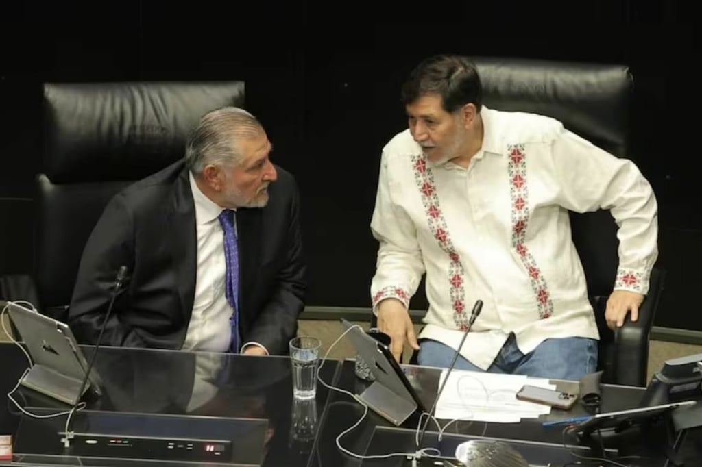 Noroña impone control en tribuna y bloquea menciones a Adán Augusto y Bermúdez