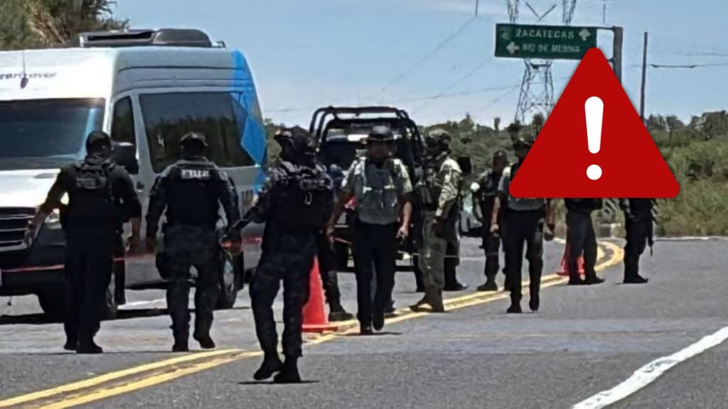 Ataque armado contra turistas en la Zacatecas-Durango deja dos muertos, entre ellos una niña