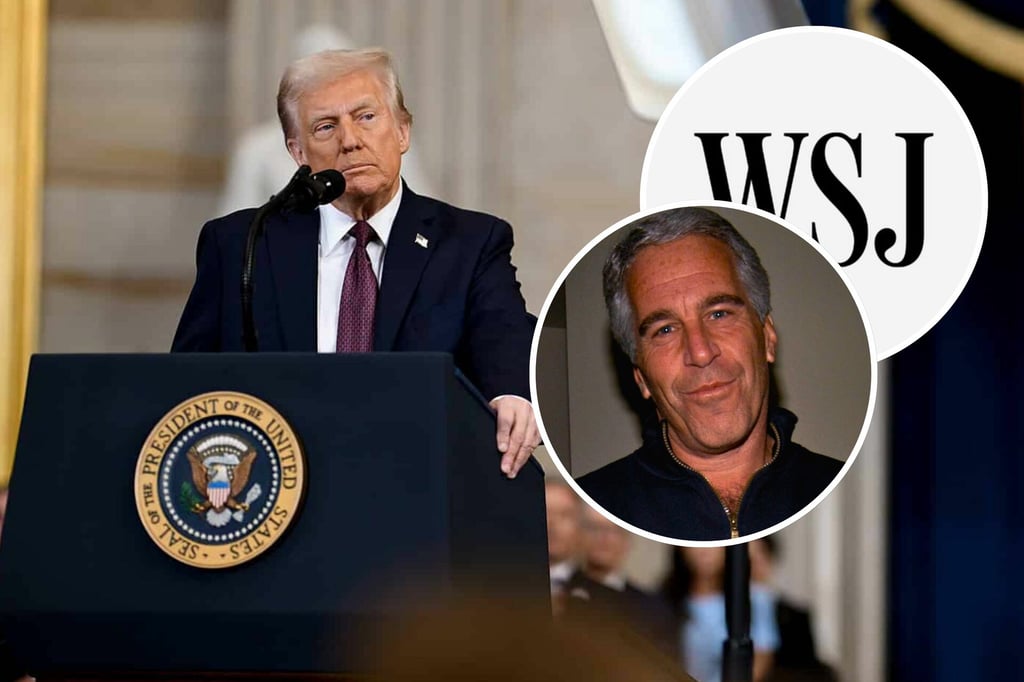 Trump fue notificado por el Departamento de Justicia sobre menciones en archivos del caso Epstein: WSJ