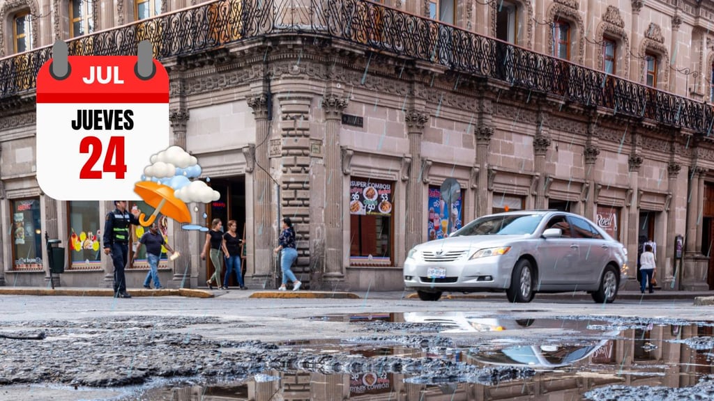 ¿Hoy sí habrá lluvias en Durango? Esto dice el pronóstico de HOY jueves 24 de julio