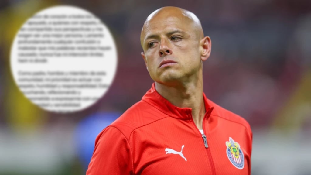 'Lamento profundamente': Javier 'Chicharito' Hernández rompe el silencio con disculpas