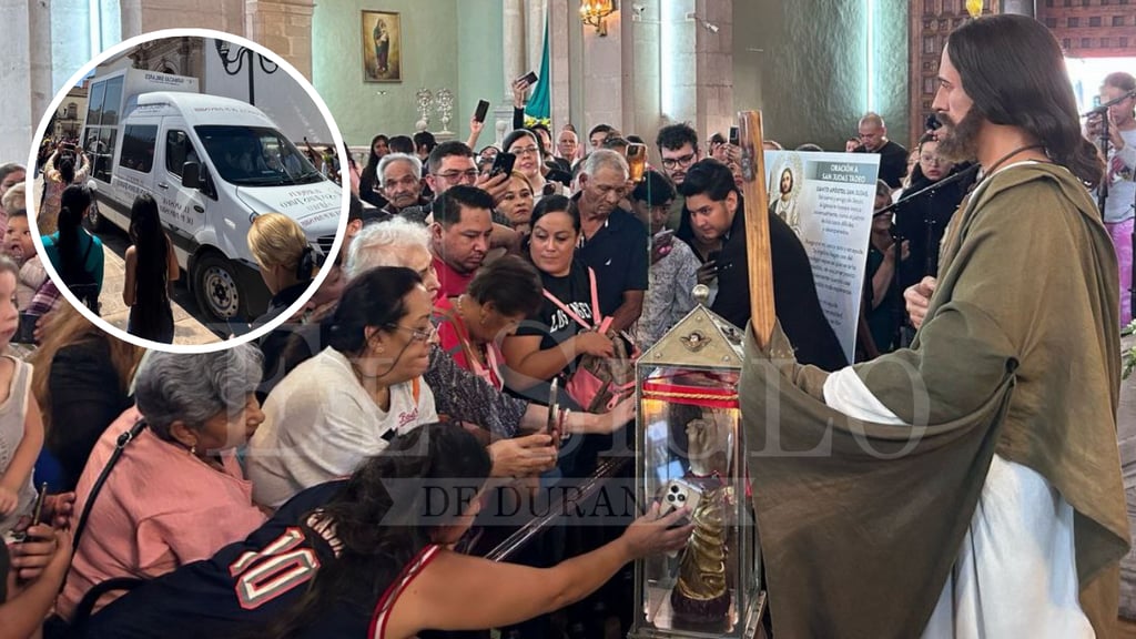 Llega a Durango la reliquia de San Judas Tadeo, santo de las causas imposibles
