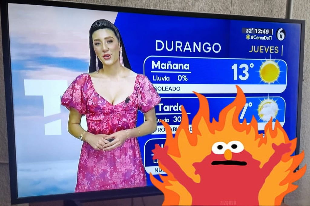 ¿'Apocalipsis' térmico en Durango?, Televisora pronostica 2017 grados centígrados por la noche