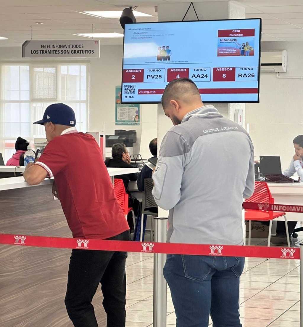Trámites. Piden acudir directamente a la oficinas del Infonavit a solicitar la asesoría y dudas de créditos.