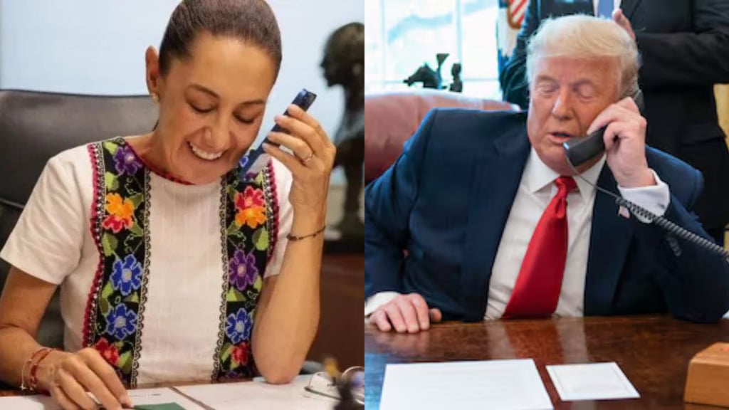 Aranceles EU: Claudia analiza llamar a Trump