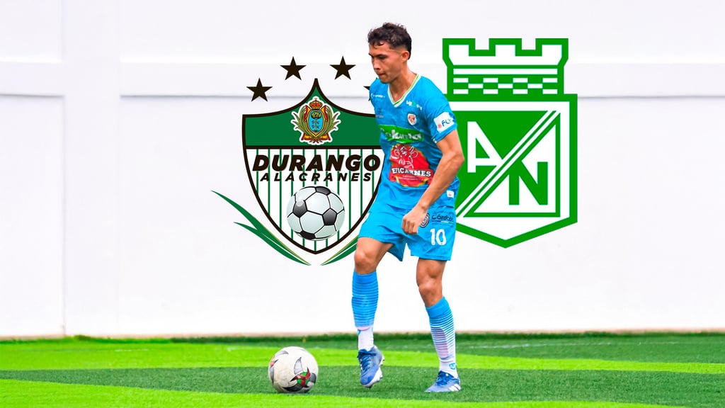 Alacranes de Durango anuncia el fichaje de Sergio Cardona, canterano de Atlético Nacional