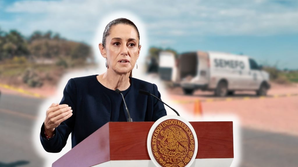Sheinbaum: Estamos trabajando y vamos a pacificar Sinaloa