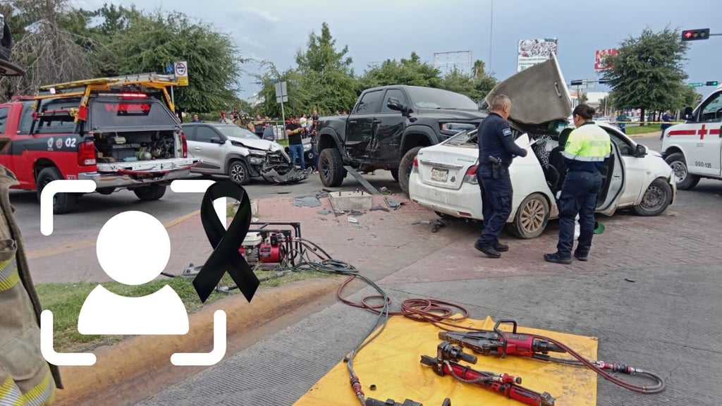 Identifican a fallecido en choque frente a la Camionera; era conductor por aplicación