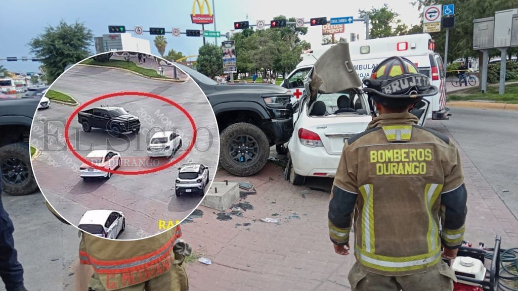 Así fue el choque de TRX contra Uber en Durango; aún sin datos oficiales de responsables