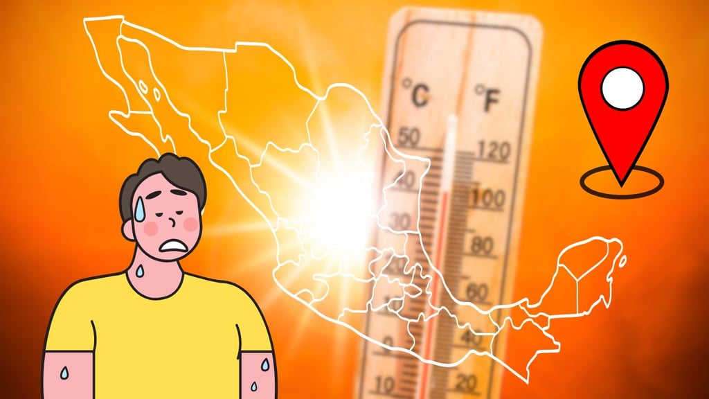 Esta ciudad en México rompe récord de calor y alcanza 46.5 grados centígrados
