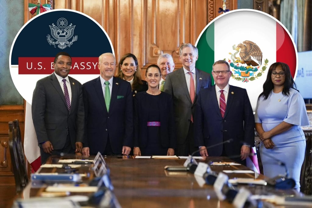 Embajador de EU destaca encuentro entre empresarios y políticos republicanos con Sheinbaum