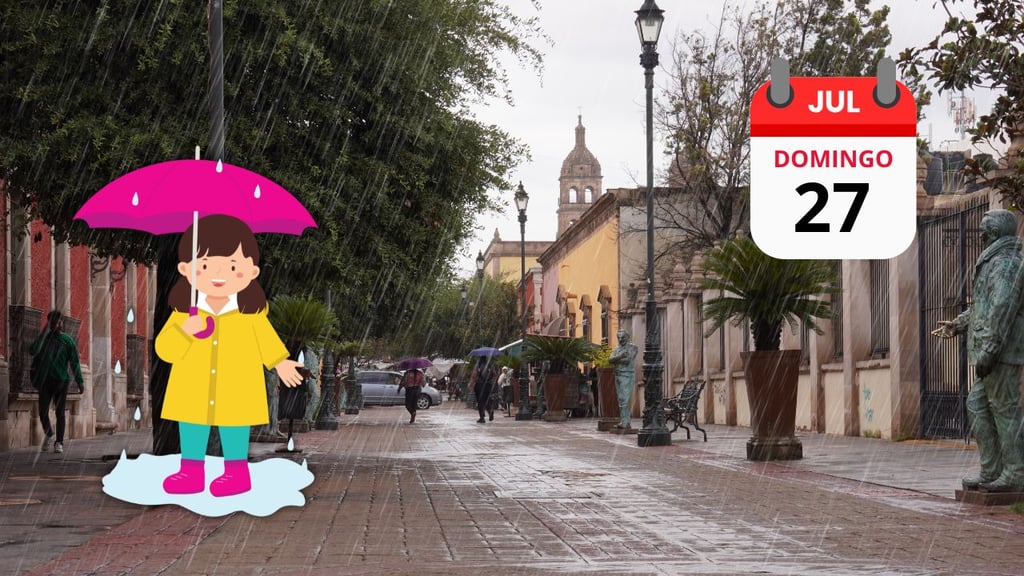 ¿Lloverá este domingo en Durango? Este es el pronóstico de Conagua para HOY 27 de julio