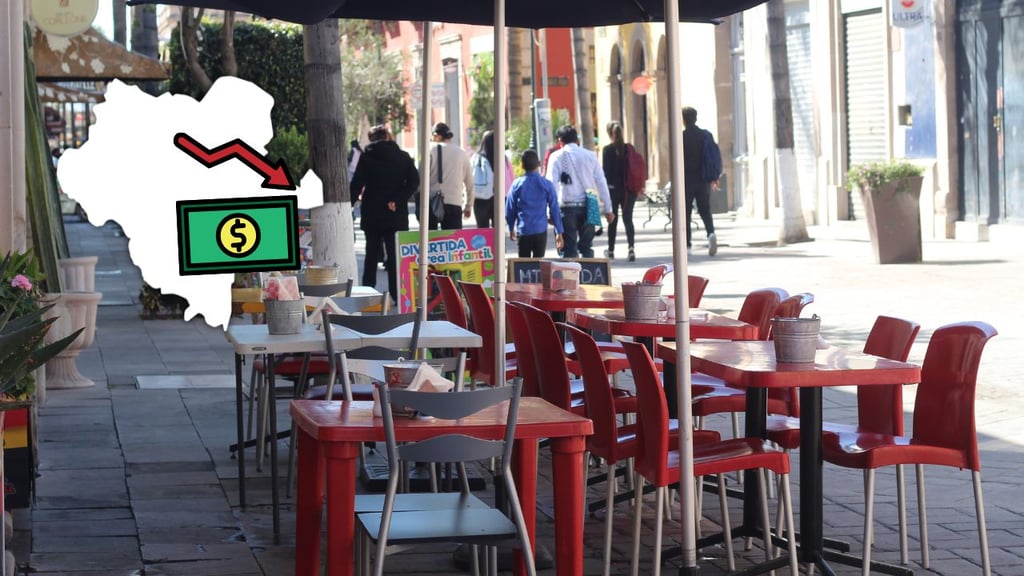 Restaurantes de Durango reportan una baja del 30% en sus ventas; aseguran son 'meses complicados'