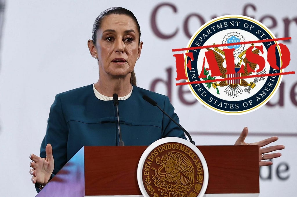 'Es una campañita': Sheinbaum desmiente supuesto interés de EU en narcopolíticos