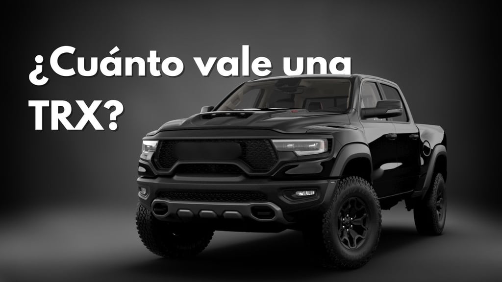 ¿Cuál es el valor estimado de una Dodge RAM TRX? Esto es lo que sabemos