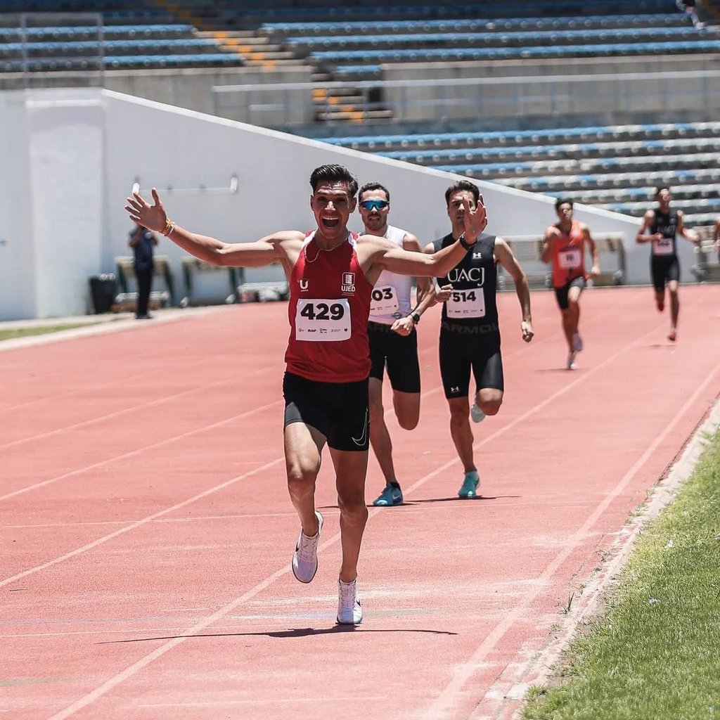 Competencia. Diego Vizcarra Sánchez está inscrito en la prueba de 1500 metros.