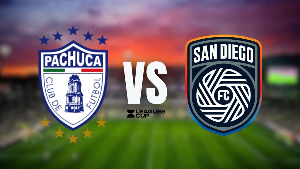 Leagues Cup: ¿A qué hora y por dónde ver el Pachuca vs San Diego? 29 de julio