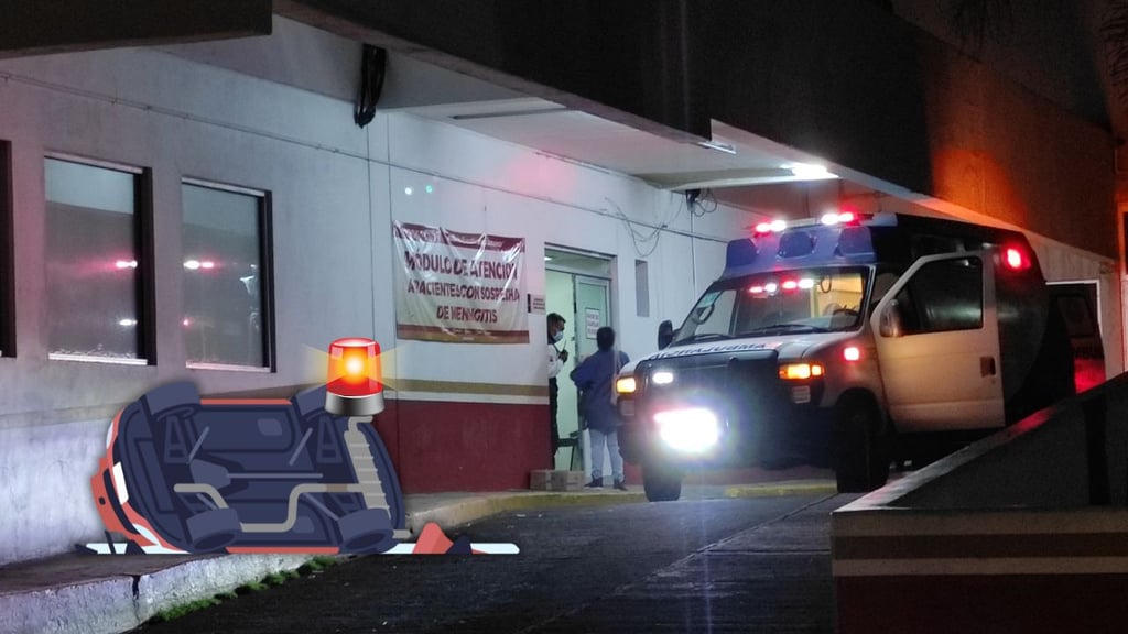 Hombre resulta lesionado tras volcar en carretera de Pueblo Nuevo