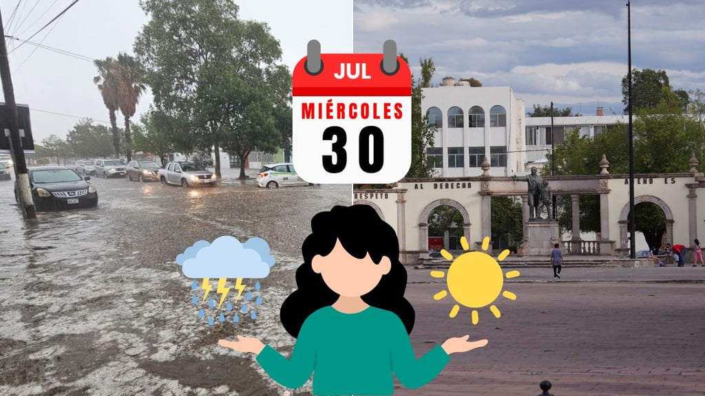 ¿Más lluvias o calor para la ciudad de Durango? Así será el clima HOY miércoles 30 de julio
