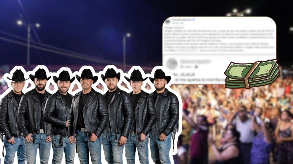 Ponzoña Musical denuncia adeudo de más de 100 mil pesos tras presentación en Durango