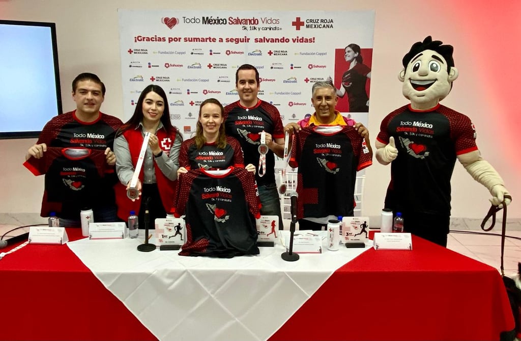 Presentan la carrera de la Cruz Roja