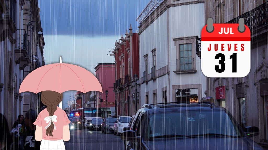 Más lluvias para el estado de Durango: este es el pronóstico para HOY jueves 31 de julio