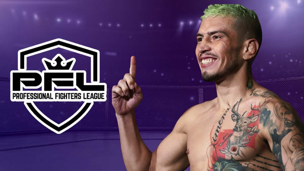 Sergio 'Drako' Cossio supera el pesaje y se declara listo para su pelea en la PFL