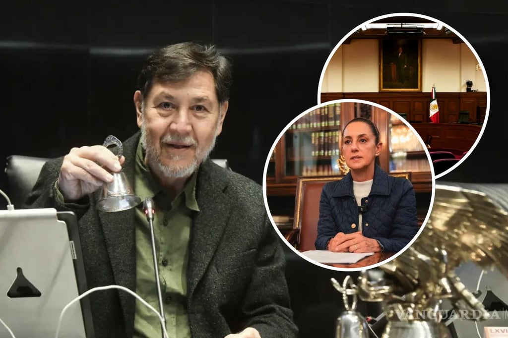 Noroña confirma invitación a Sheinbaum para toma de protesta del nuevo Poder Judicial