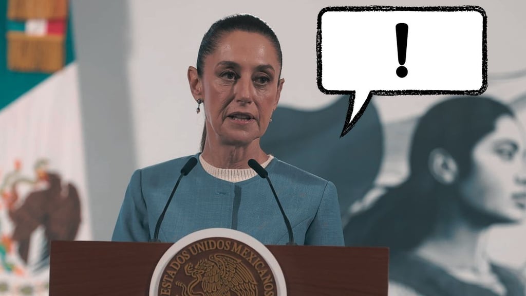 'Vendepatrias', acusa Claudia Sheinbaum a la oposición