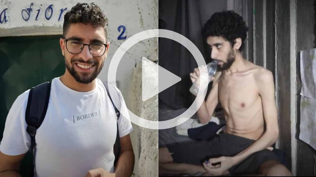 Hamás hace cavar su propia tumba a rehén; 'siento que he sido abandonado', dice | VIDEO