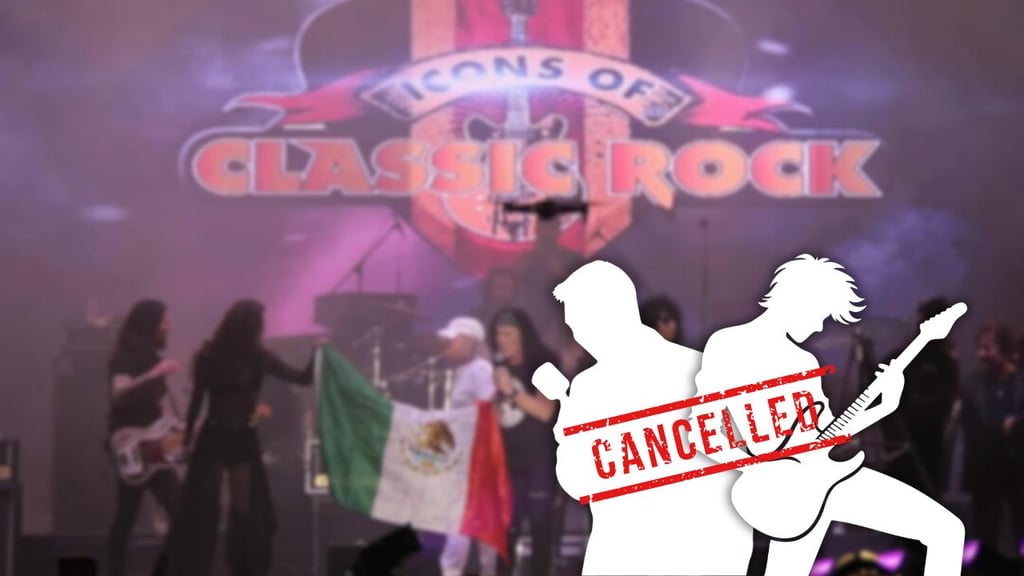 ¿Irás a Icons of Classic Rock en la Feria de Durango? ¡Ojo! Estos artistas no se presentarán