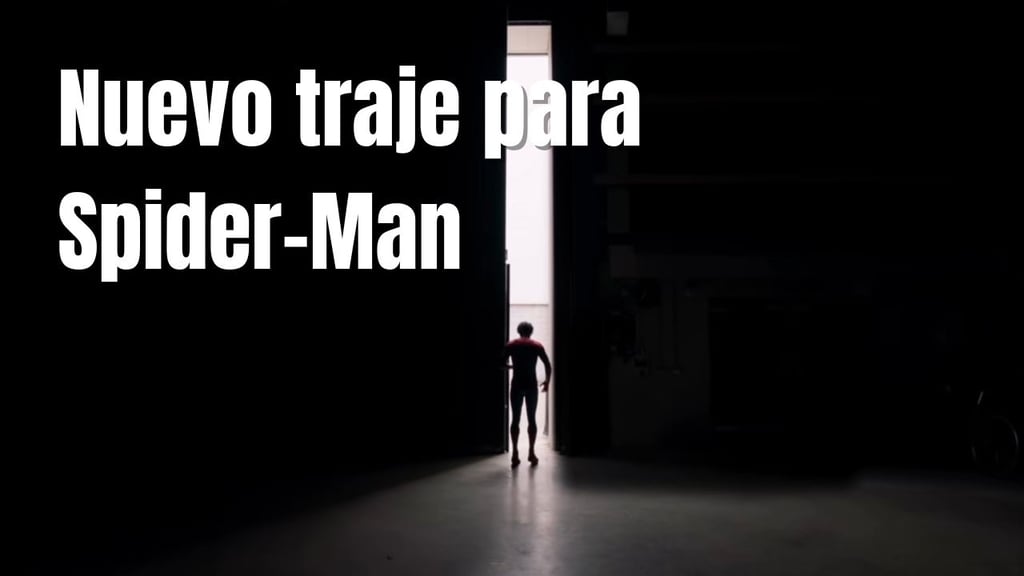 Marvel: Tom Holland revela el nuevo traje del Hombre Araña para 'Spider-Man: Brand New Day'