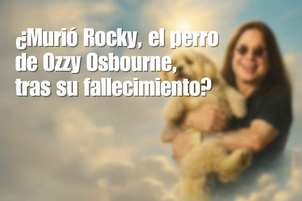 La historia viral del perro de Ozzy Osbourne que murió de tristeza... y la verdad detrás