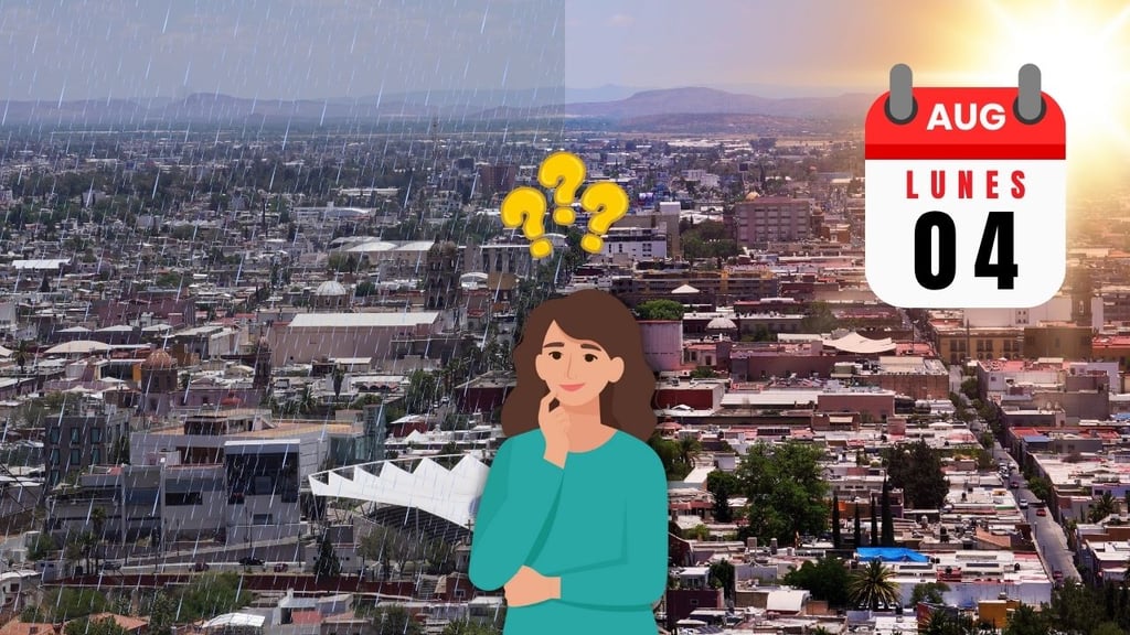 Lunes con lluvias fuertes y altas temperaturas: así será el clima en Durango HOY 4 de agosto