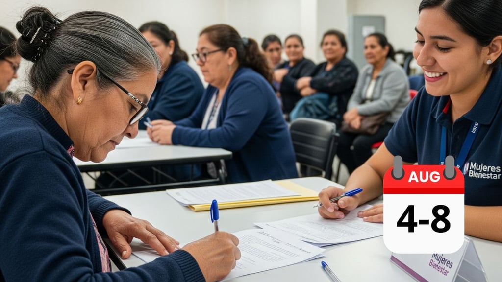Pensión Mujeres Bienestar 2025: ¿Quiénes se podrán registrar del 4 al 8 de agosto?