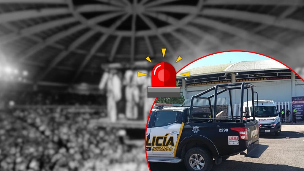 Así fue la caída del trabajador que perdió la vida en el Palenque de Durango