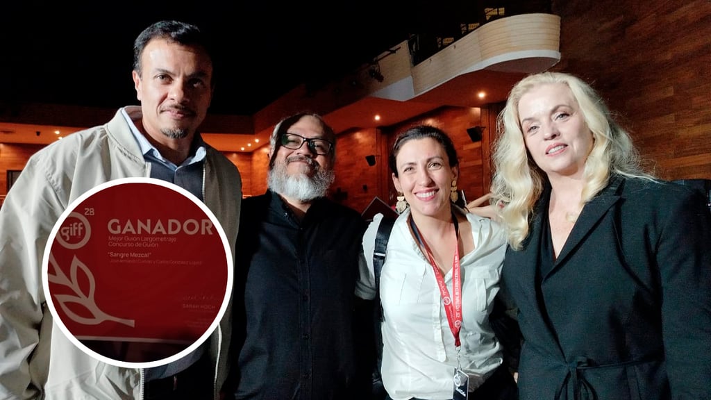 ¡Orgullo duranguense! Carlos Mares González gana el Concurso Nacional de Guion del GIFF 2025