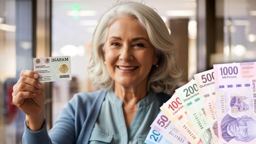 ¿Cómo obtener un apoyo de 3 mil pesos con la tarjeta del INAPAM en este 2025?