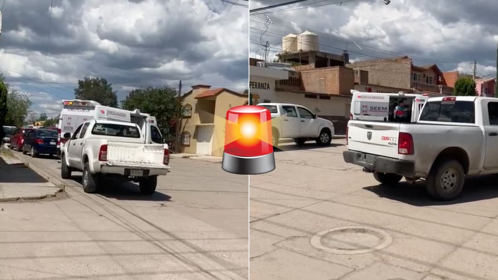 Mujer resulta herida por arma de fuego en la colonia López Portillo, en la ciudad de Durango
