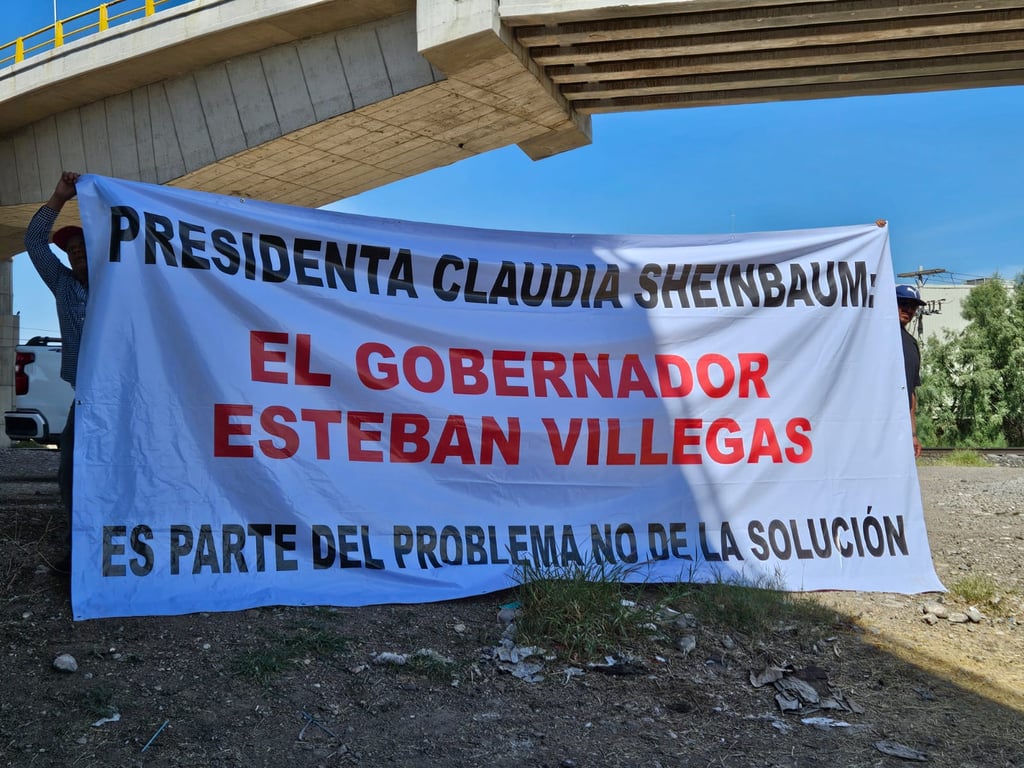 'Villegas, parte del problema', se manifiestan en Gómez Palacio y Lerdo