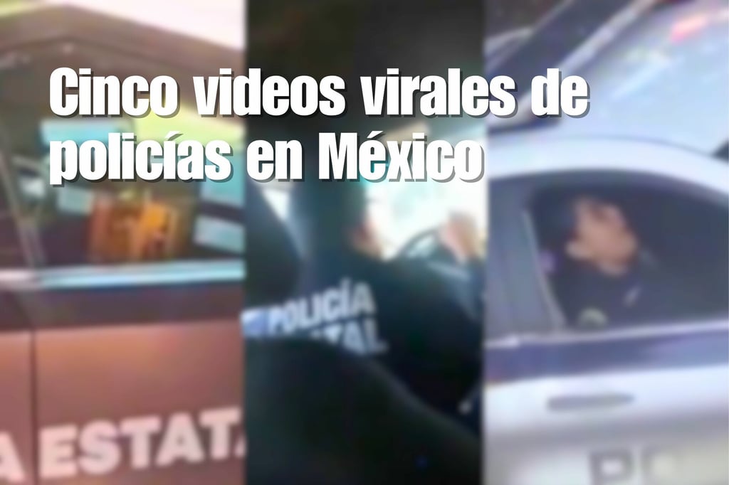Cinco videos virales que exhiben el mal uso de patrullas en México