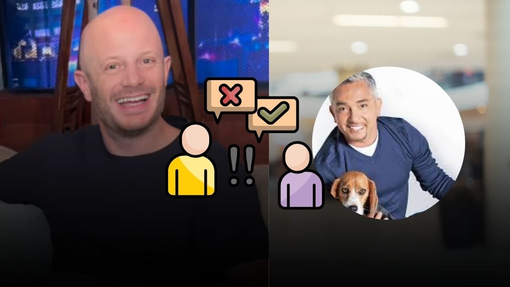 La vez que César Millán le hizo el 'fuchi' a Facundo; le negó una foto y el karma le llegó en segundos